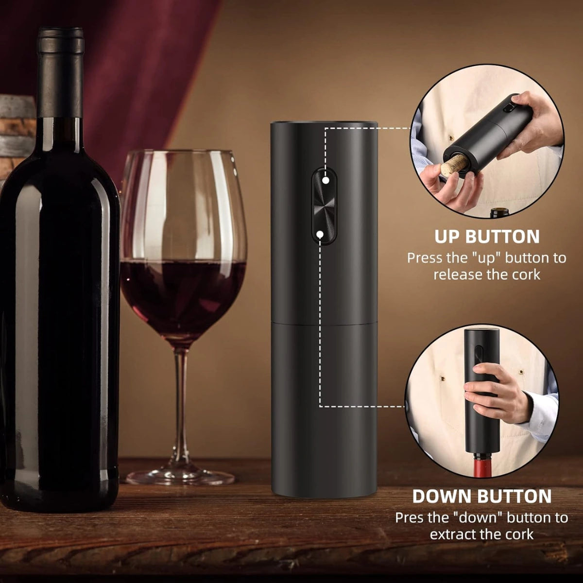 Sacacorchos eléctrico 🍷✨