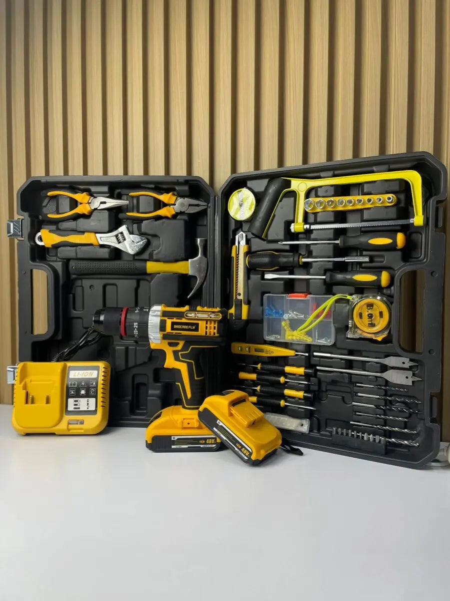 Kit de Taladro Inalámbrico con Mandril Metálico y Maletín 🔩🔋🧰