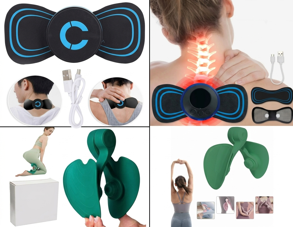 💪 Combo Ejercitador Pélvico + Masajeador de Cuello 🌬️