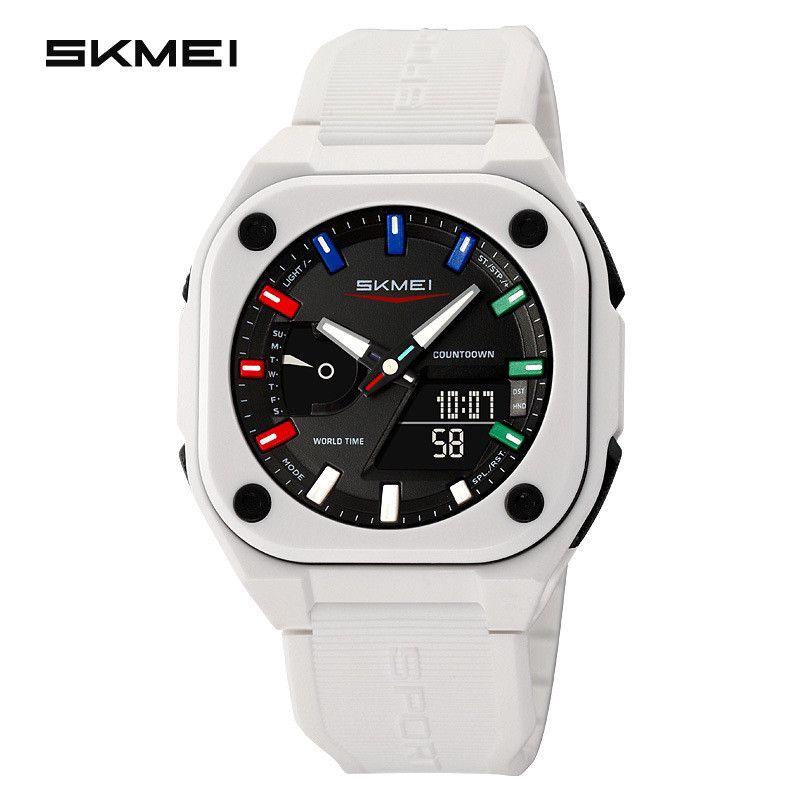 Reloj SKMEI 2328 — Doble hora ⌚🕐⏱️