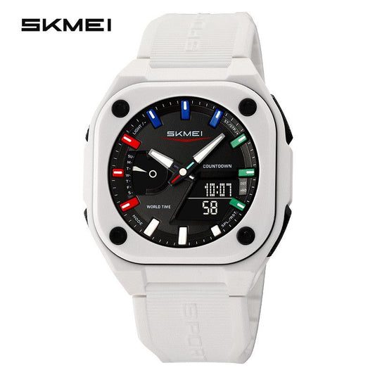 Reloj SKMEI 2328 — Doble hora ⌚🕐⏱️