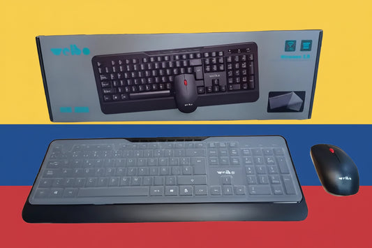 Combo Teclado y Mouse Inalámbrico WB900 ⌨️🖱️