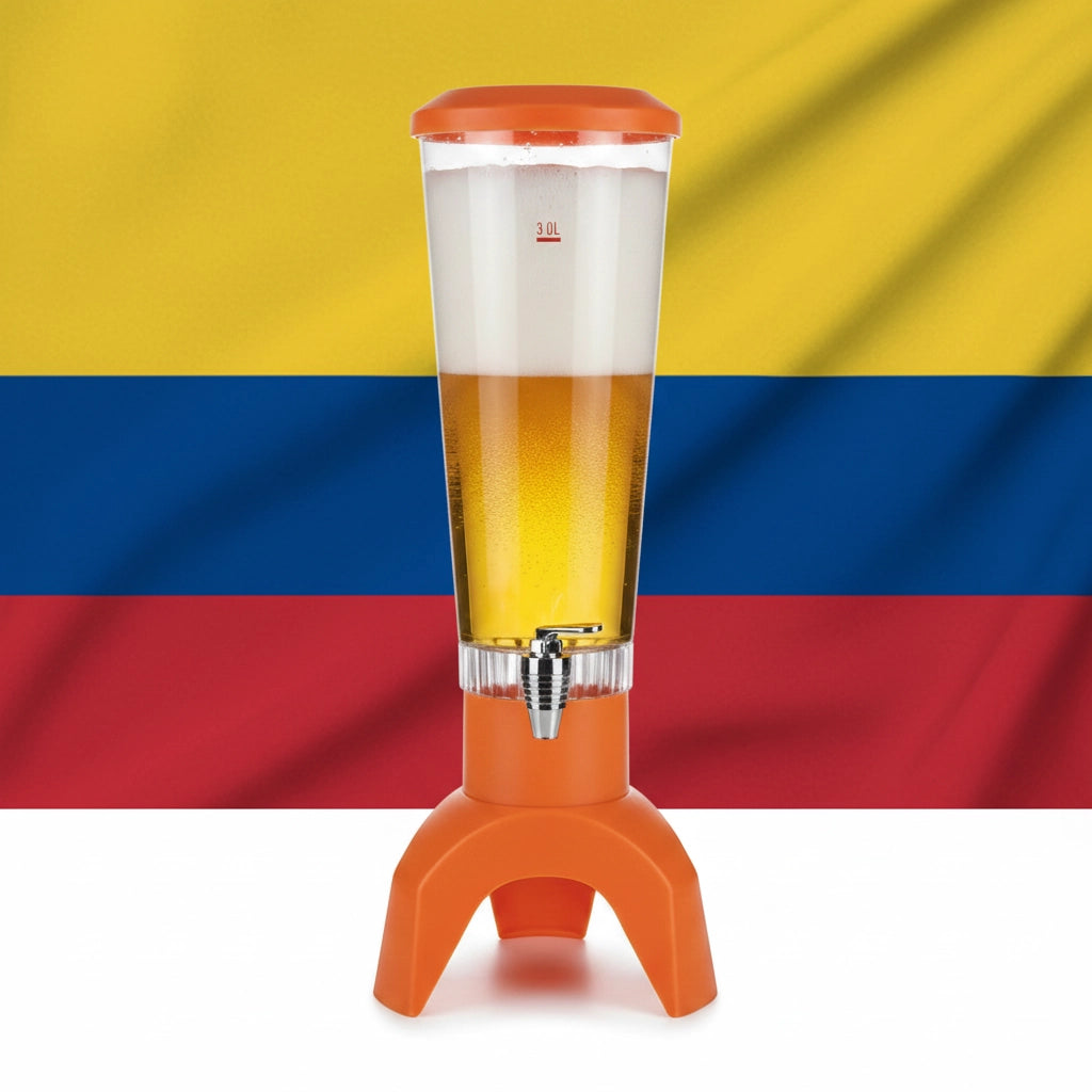 Dispensador de cerveza con parlante 🍺🔊✨