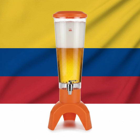 Dispensador de cerveza con parlante 🍺🔊✨