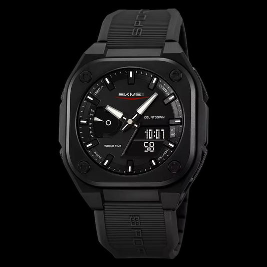 Reloj SKMEI 2328 — Doble hora ⌚🕐⏱️